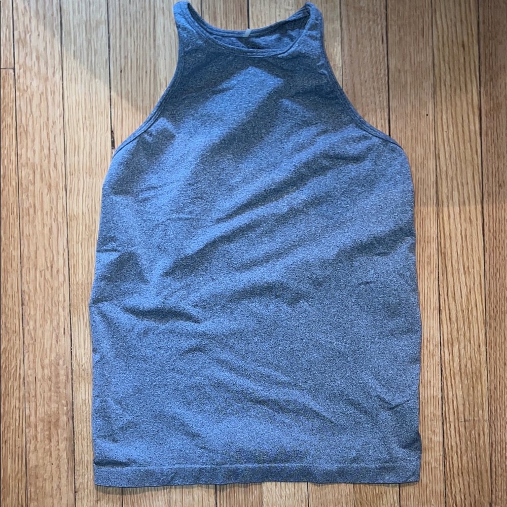 Theory Charcoal Sleeveless Top